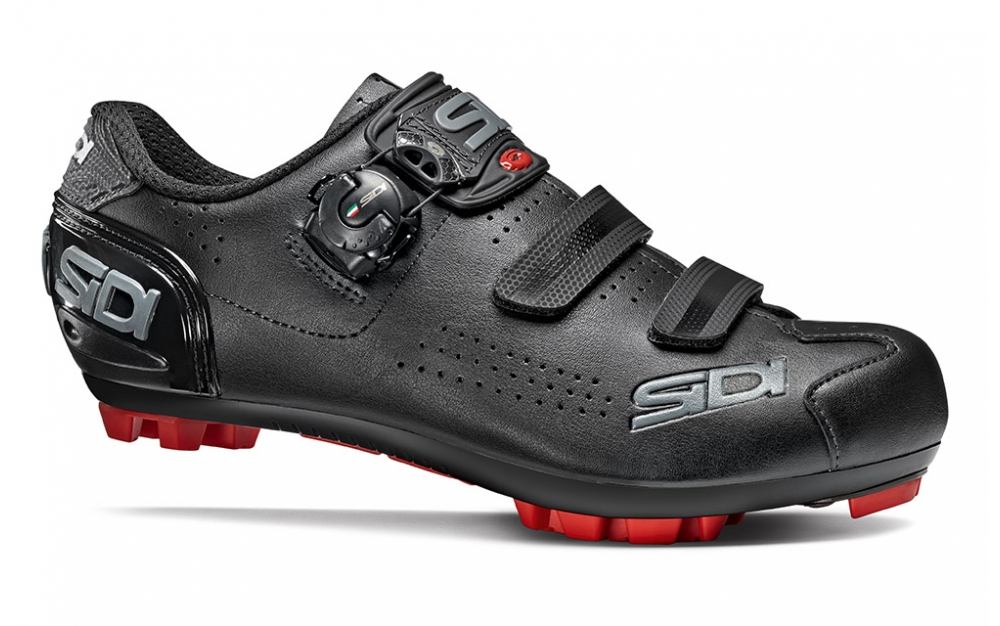 10.4 US NEW IN BOX Sidi Trace 2 MTB DH Cycling Shoes All Black Size 45 EU 