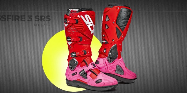 Sidi Crossfire 3 SRS shows off a new sparkling colour block version 